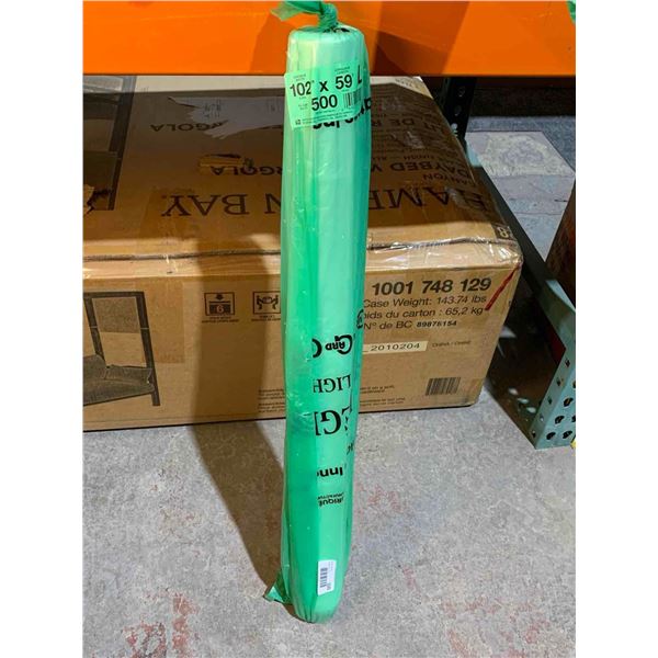 Balcan Roll Of Poly / Plastic 102" x 59'