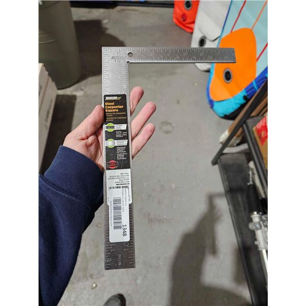 Johnson Level & Tool 8"x12" Steel Carpenter Square - Lot of 6
