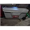 Image 1 : Coleman Classic 100 Qt Insulated Cooler on Wheels with Pull Handle