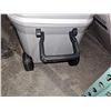 Image 4 : Coleman Classic 100 Qt Insulated Cooler on Wheels with Pull Handle