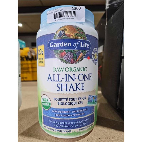 Garden Of Life Raw Organic All-In-One Shake 2 Lbs