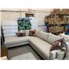 Image 1 : Maria Thomas Sectional Sofa 88"x38" and 76"x38" With Throw Pillows