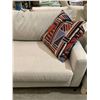 Image 2 : Maria Thomas Sectional Sofa 88"x38" and 76"x38" With Throw Pillows
