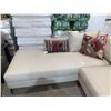 Image 4 : Maria Thomas Sectional Sofa 88"x38" and 76"x38" With Throw Pillows