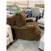 Image 2 : Silva Upholstered Brown Overstuffed Arm Chair 40' x 34"