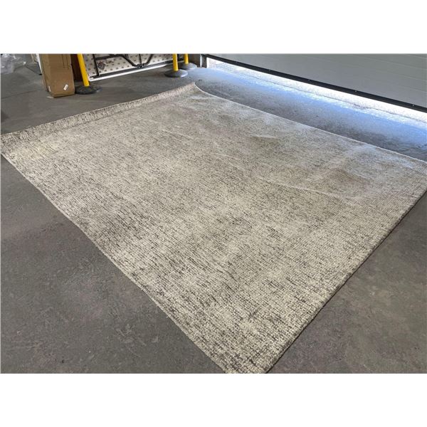 Jaipur BNritta Oland Light Gray Area Rug 8x10' Hand Tuffted 100% Wool