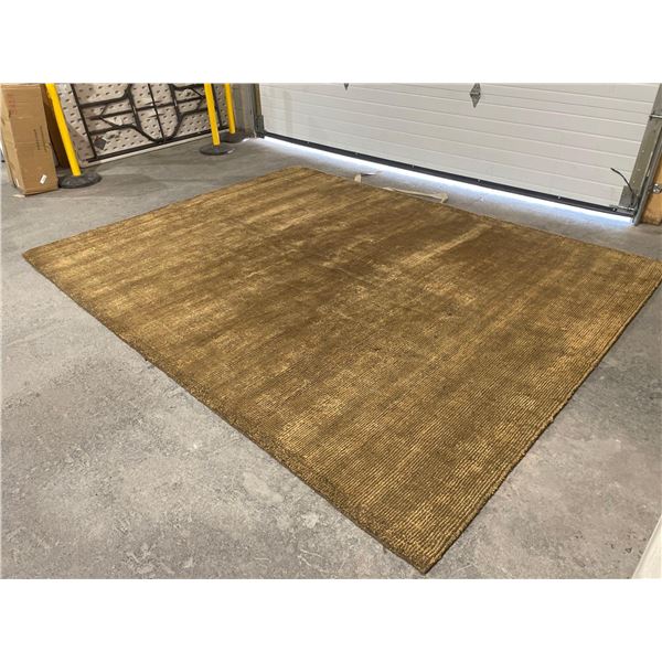 Brown & Tan Design Area Rug  8x10'