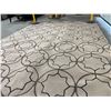 Image 1 : Surya Rain Circle & Star Design Area Rug 8x10'  100% Polypropylene