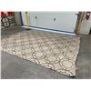 Image 2 : Surya Rain Circle & Star Design Area Rug 8x10'  100% Polypropylene