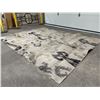 Image 2 : Jaipur Polaris Zenith - Light Gray  & Sea Angel Area Rug 8x10' 100% Polypropylene