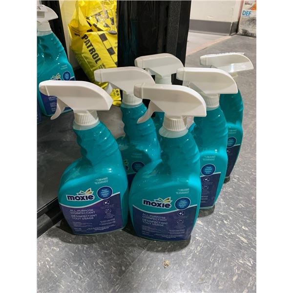 Moxie Fresh Scented All-Purpose Disinfectant 950ml x 6