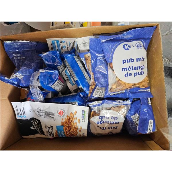 Bulk Box Lot of Assorted Snacks