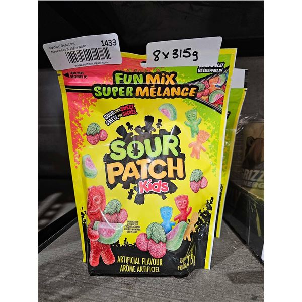 Maynards Sour Patch Kids 8x315g