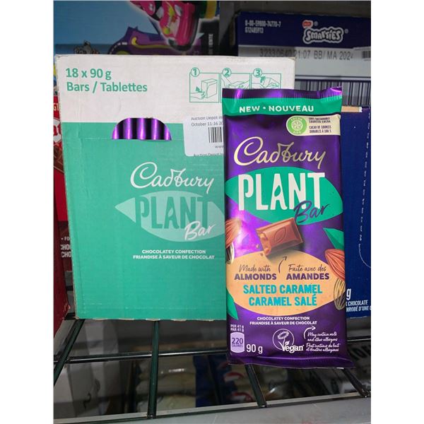 Cadbury Plant Based Bar Salted Caramel 18 x 90g