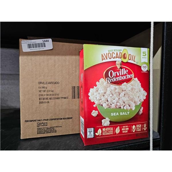 Avocado Oil Microwave Popcorn 6x285g