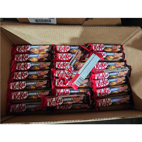 Kitkat Chunky ROLO Candy Bar 24x42g