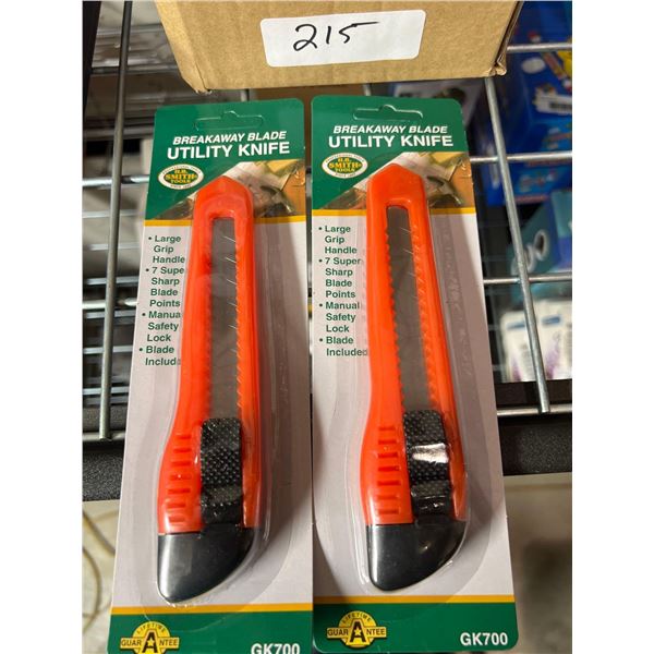 H.B Smith tools breakaway utility knife, lot of 2