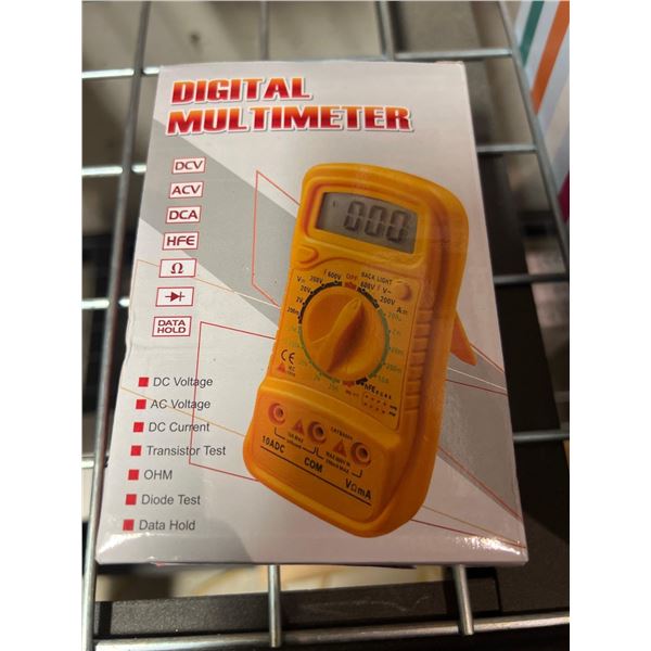 Handheld digital multimeter