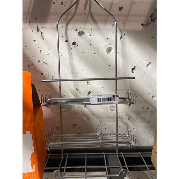 Shower storage shelf