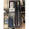 Image 1 : Phillips one battery powered tooth brush NEW