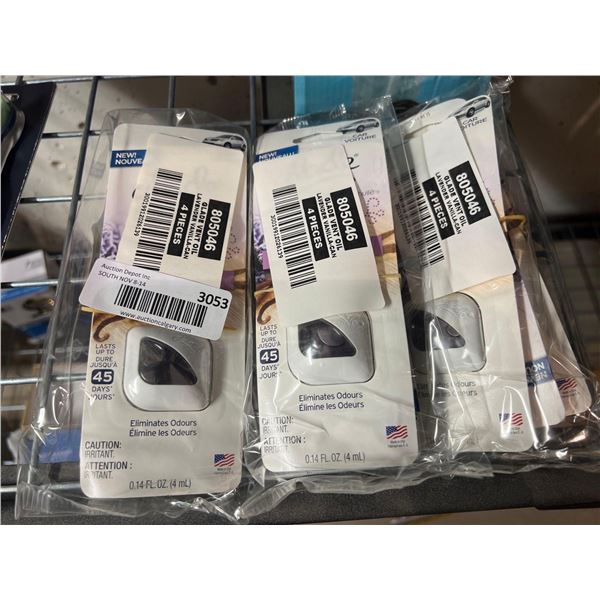 Glade lavender scented air fresheners 3 packs of 4