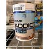 Image 1 : Pump Addict pre workout drink mix, sour peach flavor
