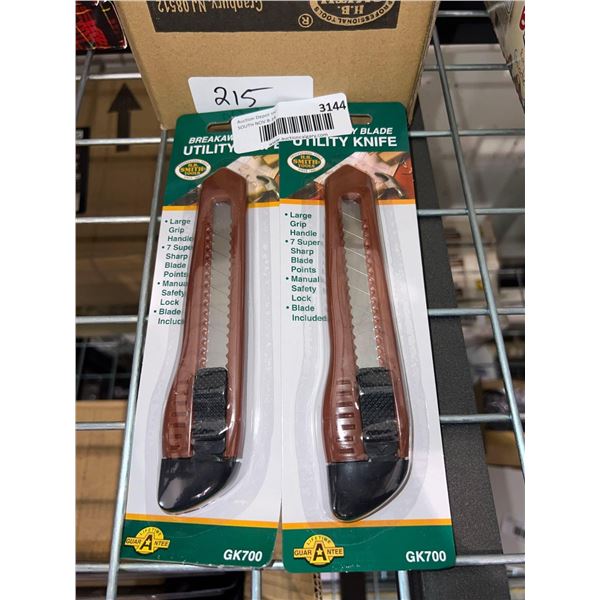 H.B Smith tools break away utility knife, lot of 2