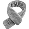 Image 1 : Wireless Hot compress scarf warmer (light grey and black)