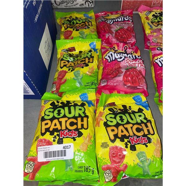 Assorted Lot of Maynards Candy 14 x 185g