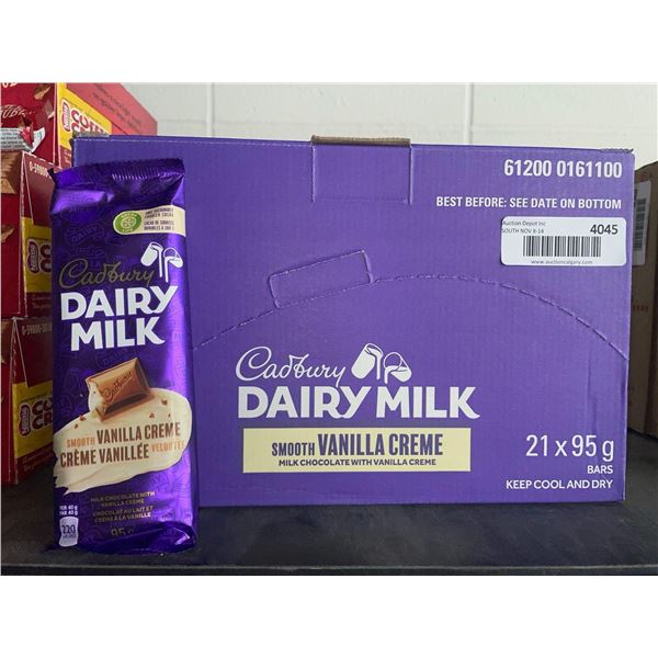 Cadbury Dairy Milk Smooth Vanilla Creme 21 x 95g