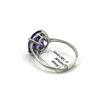 Image 4 : Sterling Silver Natural Amethyst (4ct) Ring, Size 8, W/A $400.00. Amethyst is the birthstone for Feb