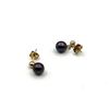 Image 3 : 14KT Yellow Gold Freshwater Pearl Earrings, Retail $250.00.