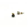 Image 2 : 10KT Yellow Gold Natural Mystic Quartz (0.85ct) Earrings, W/A $340.00.