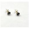 Image 3 : 10KT Yellow Gold Natural Mystic Quartz (0.85ct) Earrings, W/A $340.00.