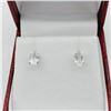 Image 2 : 14KT White Gold Natural Moonstone (0.72ct) Earrings, W/A $695.00.