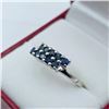 Image 3 : Sterling Silver Natural Blue Sapphire (0.80ct) Ring, Size 7, W/A $600.00. Sapphire is the birthstone