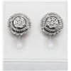 Image 3 : Sterling Silver Natural Diamonds (0.18ct) Stud Earrings, W/A $1110.00. Diamond is the birthstone for