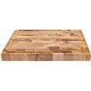 Image 1 : Labell Boards L12166 Canadian End Grain Butcher Block with Groove 12 x 16 x 1.5", Maple