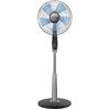 Image 1 : Rowenta VU5670 Turbo silence Stand Fan Oscillating Fan with Remote Control, Standing Fan, 5-speed, S