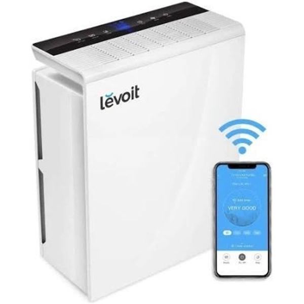 LEVOIT Smart Wifi Air Purifier for Home, Work \w Alexa, H13 True Hepa Filter, Energy Star, Air Clean
