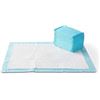 Image 1 : Amazon Basics X-Large Absorbent Puppy Pads, Leak-Proof, Quick-Dry, 28 x 34 Inches, Pack of 25, Blue 
