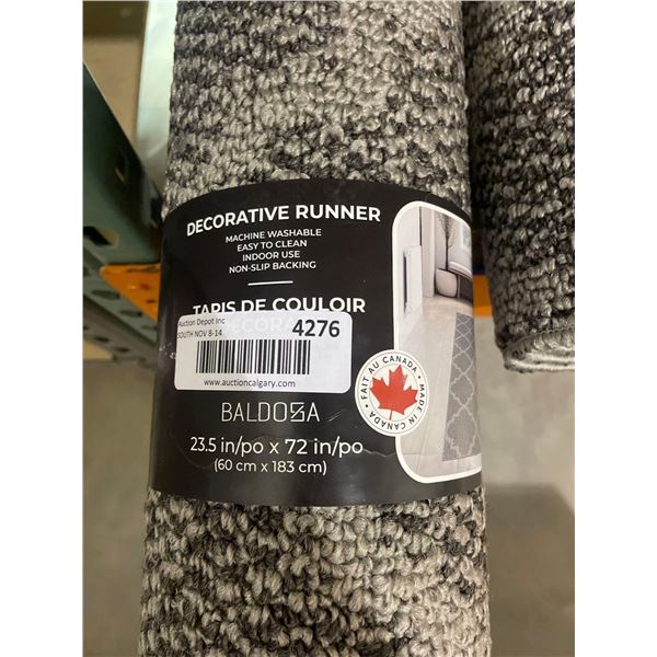 Decorative Hall Way Runner 23.5" x 72"