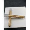 Image 2 : Large Vial of Golden Flake Material LOT of 2