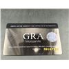 Image 4 : RING - GRA CERTIFIED MOISSANITE VVS WITH CENTER WEIGHING AN APPROX. 2.00 CARAT WITH 13 PER SIDE OF R