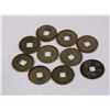 Image 2 : 10 ANCIENT CHINESE CASH COINS COLLECTION