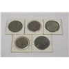 Image 2 : 5 VARIOUS VINTAGE CASINO DOLLAR/TOKENS ETC.