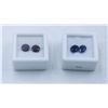Image 1 : #246-UNTREATED GARNET 3.15 CT & BLUE SAPPHIRE 3.65