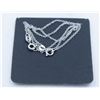 #66-STERLING SILVER NECKLACE 2 PCS