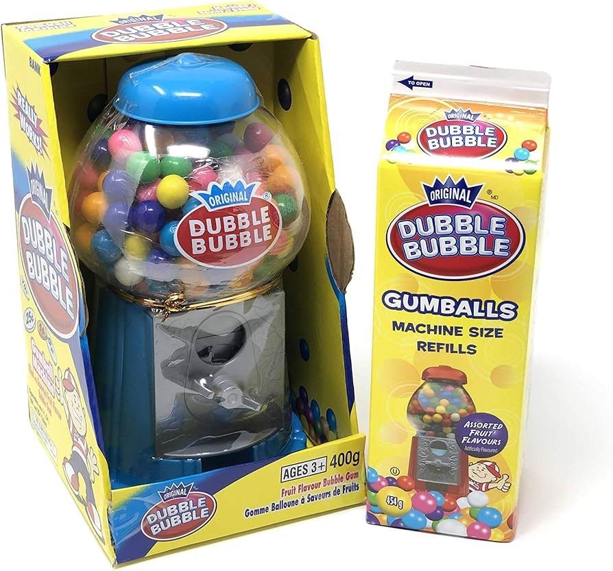 Dubble Machine NEW 454G DUBBLE BUBBLE GUMBALLS MACHINE SIZE