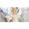 Image 2 : 30.WHITE FIBRE OPTIC  16" TALL ANGEL TREE TOPPER,